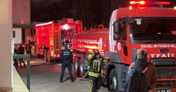 Fabrikanın boyahanesinde çıkan yangın söndürüldü