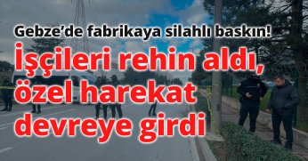 İşçileri rehin aldı, özel harekat devreye girdi