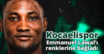 Kocaelispor, Emmanuel Lawal’ı renklerine bağladı