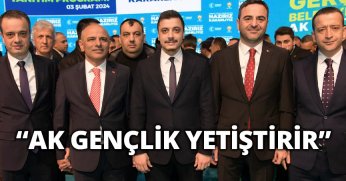 “AK GENÇLİK YETİŞTİRİR”