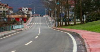 Hoca Ahmet Yesevi Caddesi’nde işlem tamam