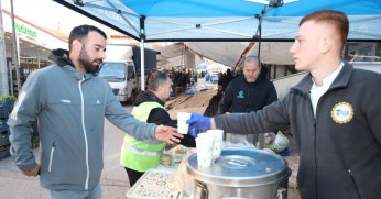 Büyükşehir’den çorba ikramına devam