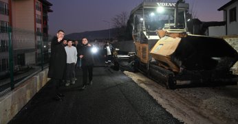 Huzurlu Sokak konfora kavuşturuldu