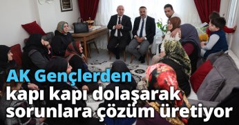 Başkan Bıyık, kapı kapı dolaşarak sorunlara çözüm üretiyor