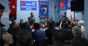 Tutuş, Erzurum Aşkaleliler ile buluştu