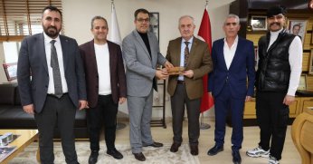 Mardinliler’den Başkan Aygün’e Ziyaret