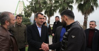 İbrahim Şirin her gün halkla iç içe