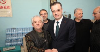 Kızderbent'te Çetinkaya'ya sevgi seli