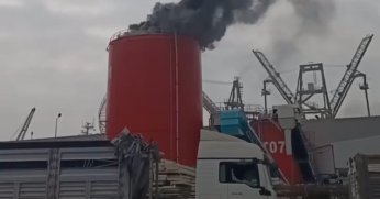 Safiport limanında patlama