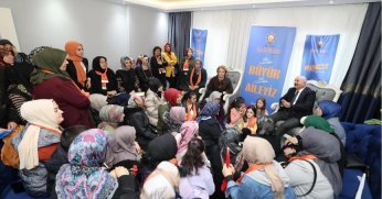 Başkan Adayı Büyükgöz'e Gaziler'de Coşkulu Karşılama