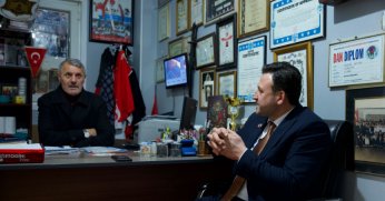 Türel’den Altay ve Acet’e ziyaret