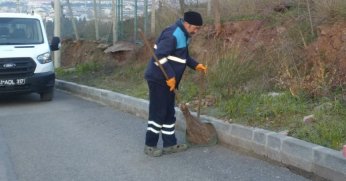 Derince’de Yollar Tertemiz