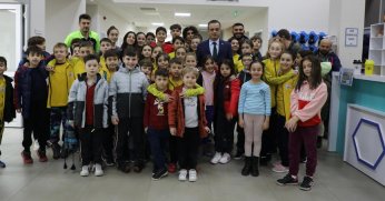 Çetinkaya’dan genç sporculara destek sözü