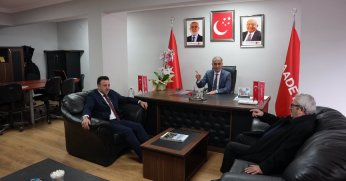 Akın’dan Türel’e tebrik ziyareti