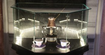 600 yıllık tarihi hamamda kahve yolculuğu