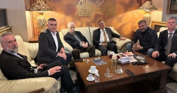 YETKİN SANER’DEN AYDAL’A ZİYARET