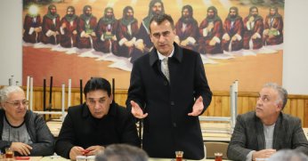 İbrahim Şirin cemevinde canlarla buluştu