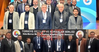 Başkan Bulut ve KOTO Meclis Üyeleri  TOBB Başkanı Hisarcıklıoğlu ile bir araya geldi