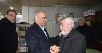 Yeniyalı’da Başkan Söğüt’e büyük ilgi