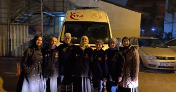 Genc-i Âlâ Gönüllülerinden Sağlık Çalışanlarına Sürpriz