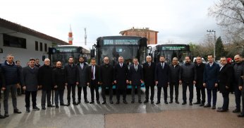 Hat 41K’yı Başkan Büyükakın tanıttı