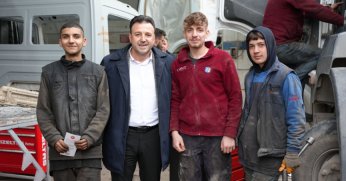 Türel’den Küçük Sanayi esnafına Ziyaret