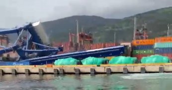 Vali Yavuz'dan, Devrilen Vinç Açıklaması