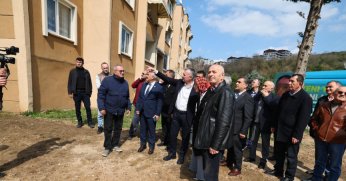 Büyükakın'a Yuvam Akarca'dan teşekkür