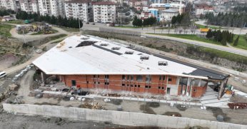 Yeni Gölcük Terminali hızla devam ediyor