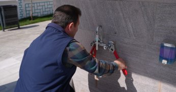 KOCAELİ'DE SU TASARRUFU İÇİN CAMİLERDEKİ MUSLUKLAR TEK TEK KONTROL EDİLİYOR