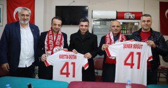 Başkan Söğüt'e amatör spor kulüplerinden tam destek