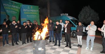 Gençlerden Çetinkaya'ya tam destek