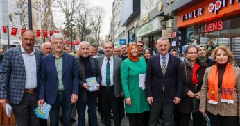Kocaeli teşkilatları, 'Büyük Miting'e davet için sahadaydı