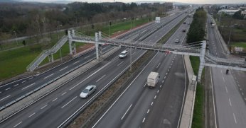 Stadyum bağlantı yolunda tamamlanan kısımlar trafiğe açıldı