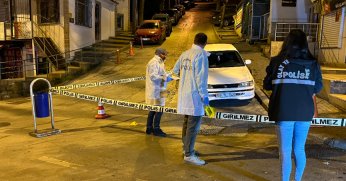 Kayınbiraderine cadde ortasında tabancayla ateş etti