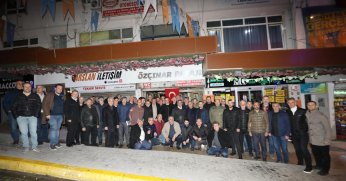 Çetinkaya'ya sevgi seli