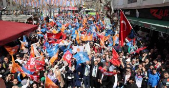 Darıca’da coşkulu miting!