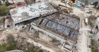 İzmit Millet Bahçesi şekillenmeye başladı