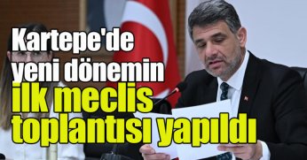 Kartepe'de yeni dönemin ilk meclis toplantısı yapıldı
