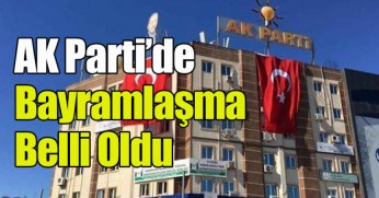 AK Parti bayramlaşma programı netleşti!