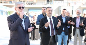 Umre kafilesi dualarla uğurlandı