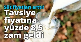  Tavsiye fiyatına yüzde 8,5 zam geldi