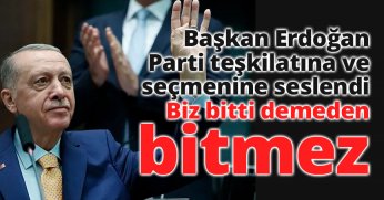 Biz bitti demeden bitmez