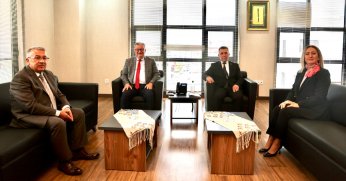 Başkan Ölmez’e Ziyaretçi Akını