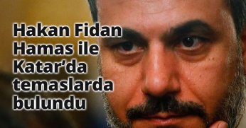 Bakan Fidan, Hamas Siyasi Büro Şefi Haniye ile Katar'da görüştü