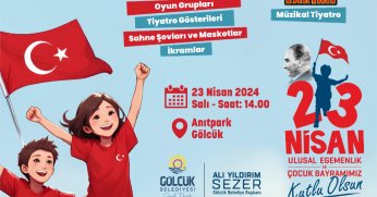 HAYDİ ÇOCUKLAR GÖLCÜK ANITPARK’TA 23 NİSAN COŞKUSUNA