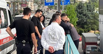 Polisin şefkat eli: İntihar girişiminde bulunan şahsı sarılarak ikna etti