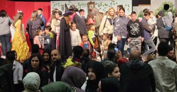 KERVANSARAY’DA ÇOCUKLAR EĞLENCEYE DOYDU