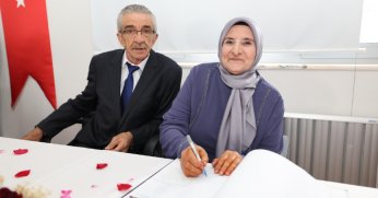 Huzurevinde tanışıp dünyaevine girdiler