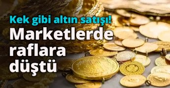 Marketlerde raflara düştü